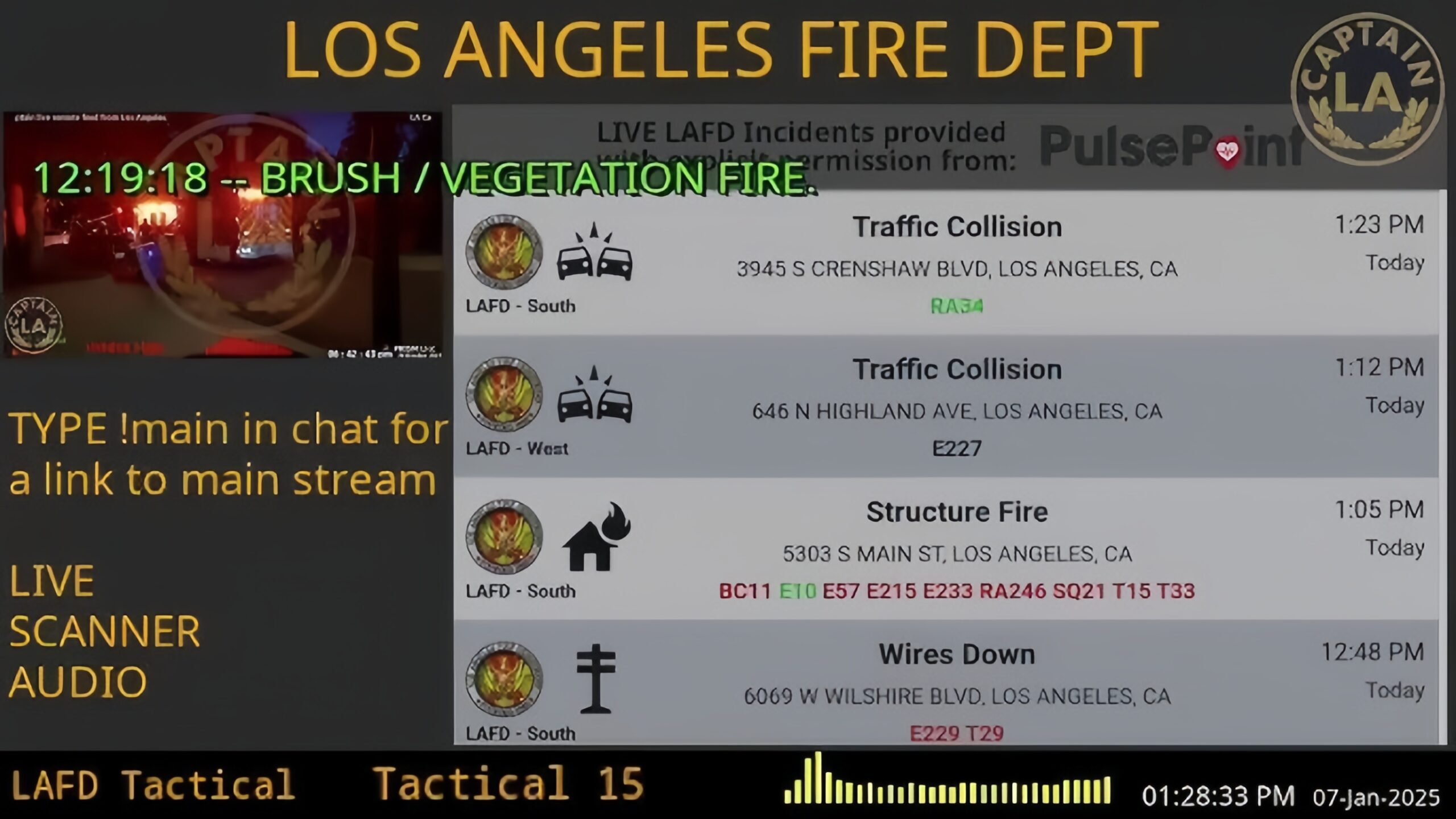 Los Angeles Police Scanner